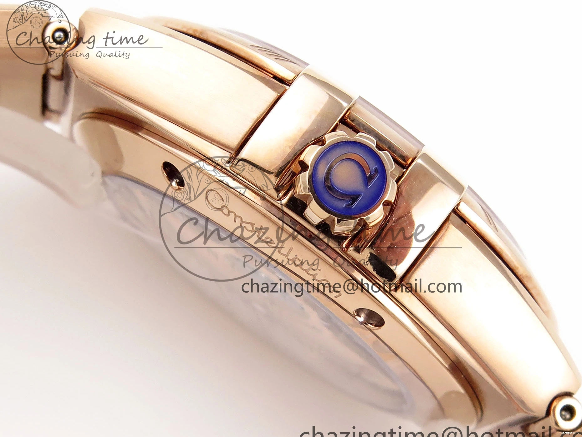 0202 DailyWear Constellation 39mm RG ASWF 1:1 Best Edition White Dial on RG Bracelet A 7781